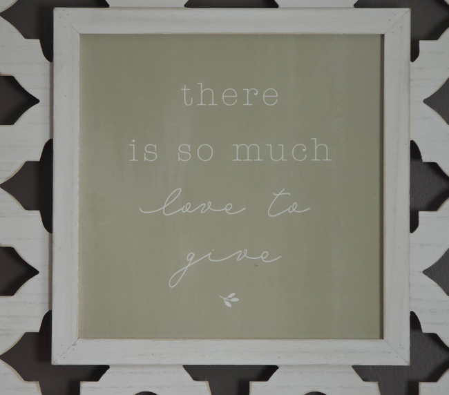 bridal suite inspirational love quote wall art