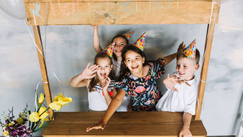 kids party in three willows ranch