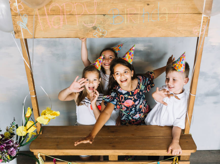 kids party in three willows ranch