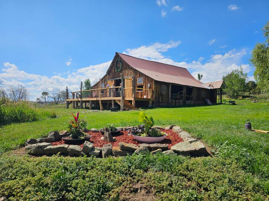 Three Willows Ranch wedding Gathering Bayfield Colorado